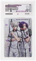 GRADED "ACTION POINT — Blue Lock -EPISODE Nagi- New Card Selection UA03NC/BLK-2-AP01 — ACE 9 MINT"
