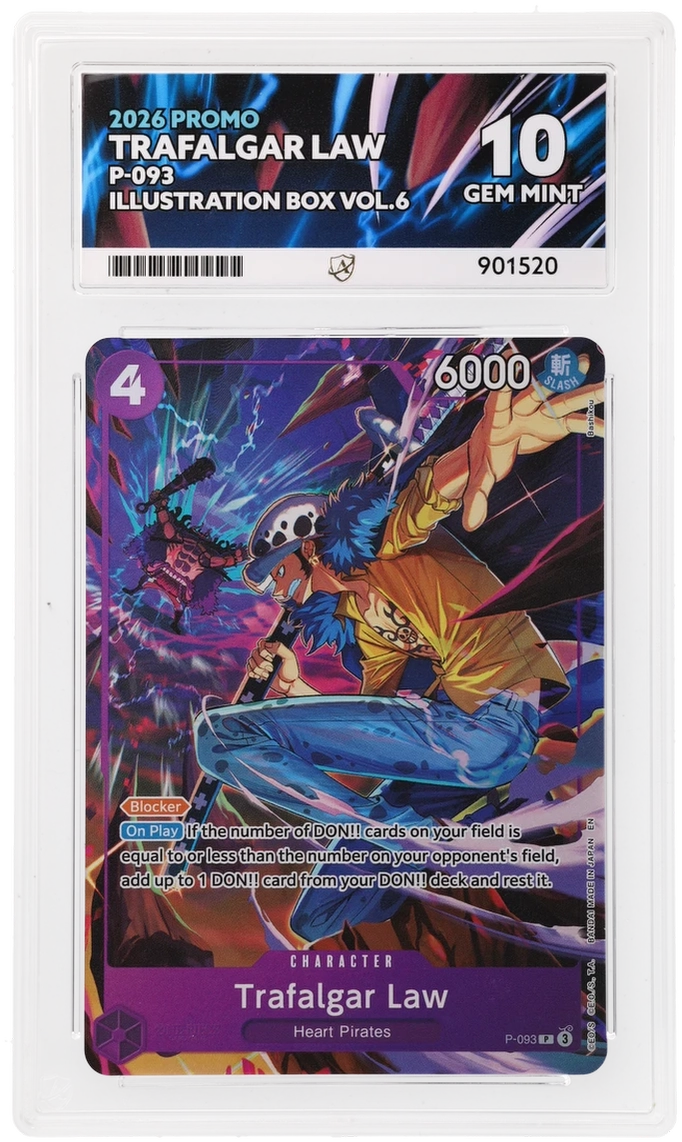 GRADED Trafalgar Law P-093 ACE 10