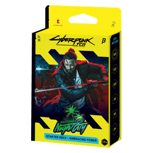 Cyberpunk TCG Embracing Power - Beta Starter Deck