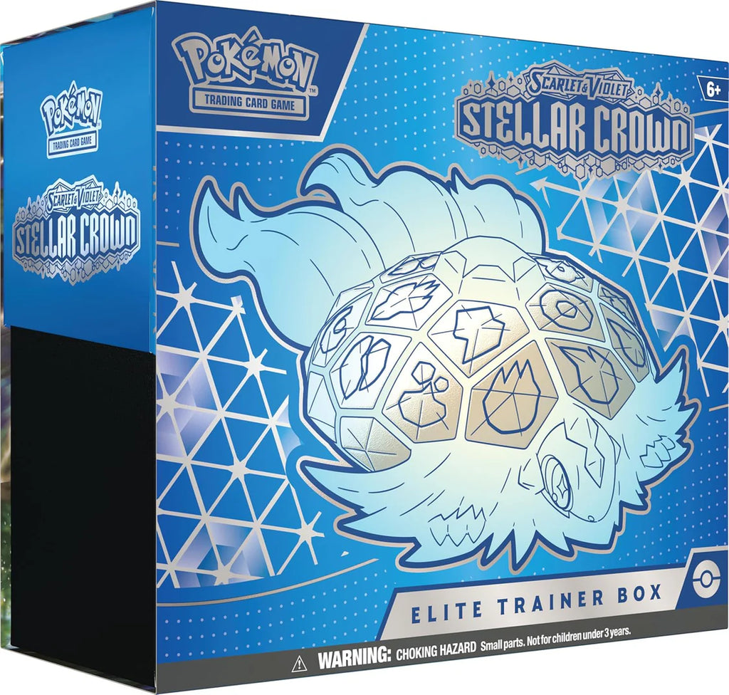 Pokémon TCG: Scarlet & Violet 7 - Stellar Crown - Elite Trainer Box ETB
