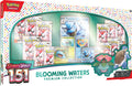 NEW SHOP STOCK Pokémon TCG: Blooming Waters Premium Collection (4 Foil Promo Cards, 1 Foil Oversize Card & 12 Booster Packs)