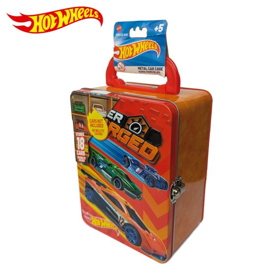 Hot Wheels Tin Car Storage Case