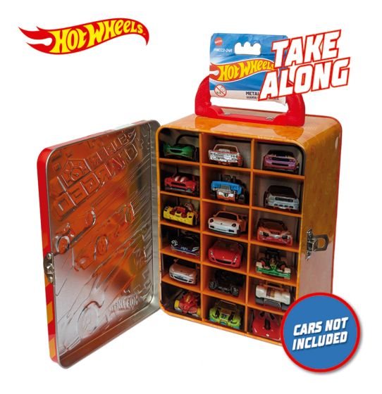 Hot Wheels Tin Car Storage Case