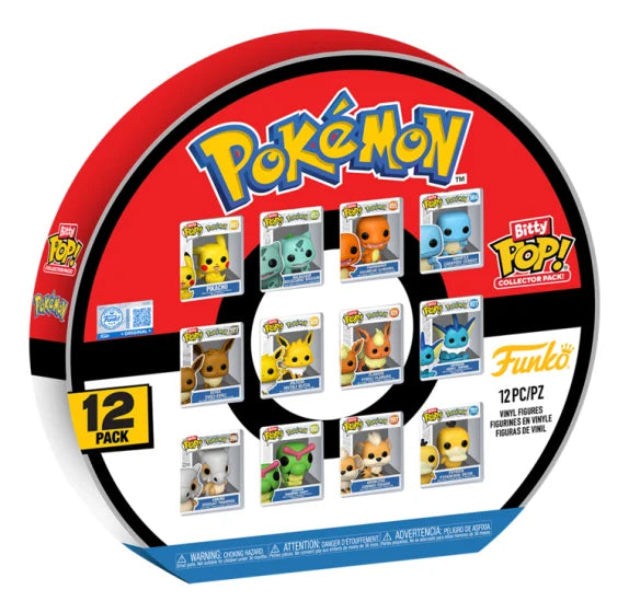 Bitty Pop! - Pokemon - 12 Piece Multipack