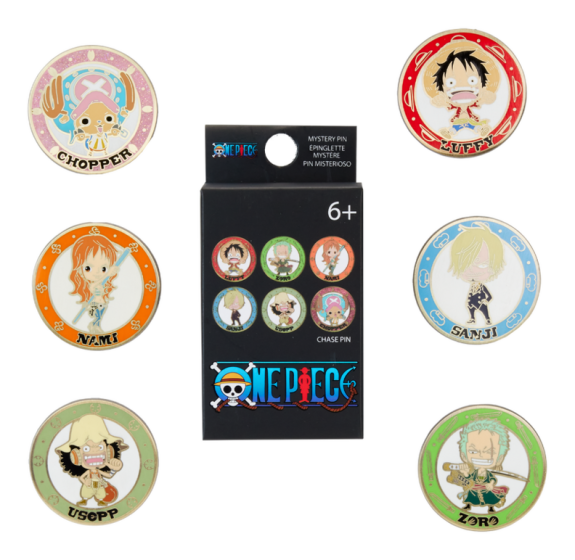Loungefly - Mystery Pins - One Piece Chibi