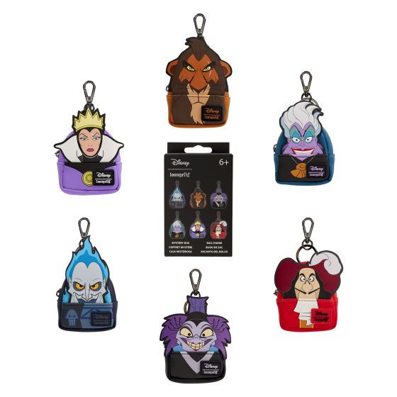 Loungefly - Disney Villains Bag Charms