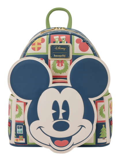 Loungefly - Mickey & Minnie Holiday Mini Backpack