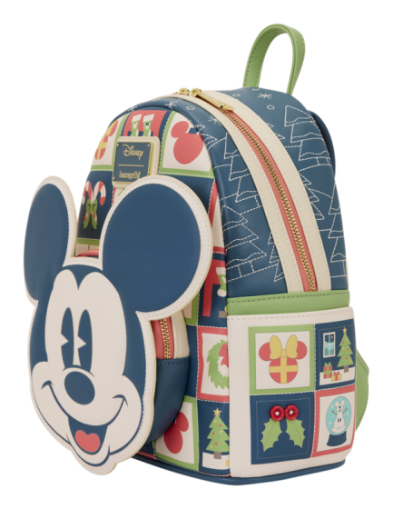 Loungefly - Mickey & Minnie Holiday Mini Backpack