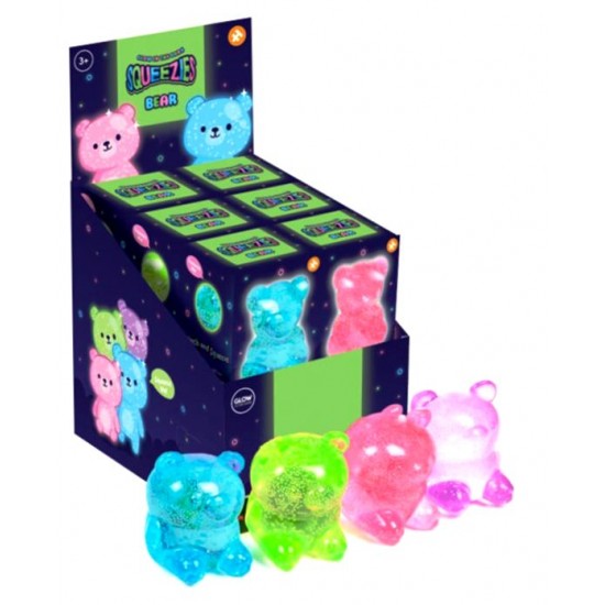 Bear Glow-in-the-Dark Maltose Squishy