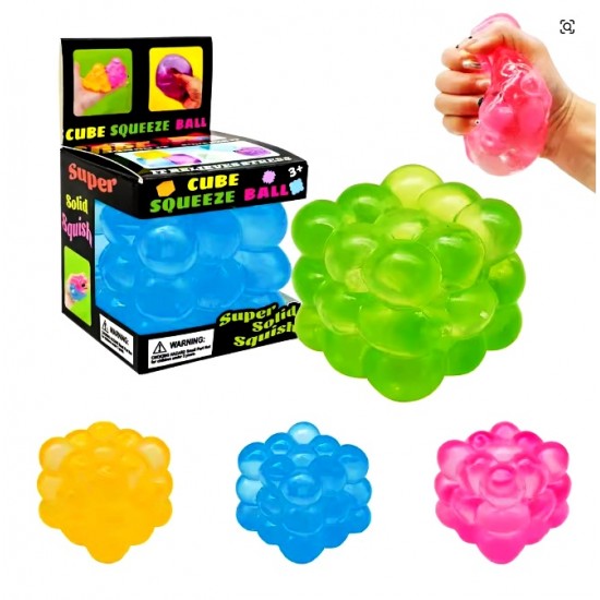 Bobble Cube (35941) Sugar Gel Squishy in Window Box