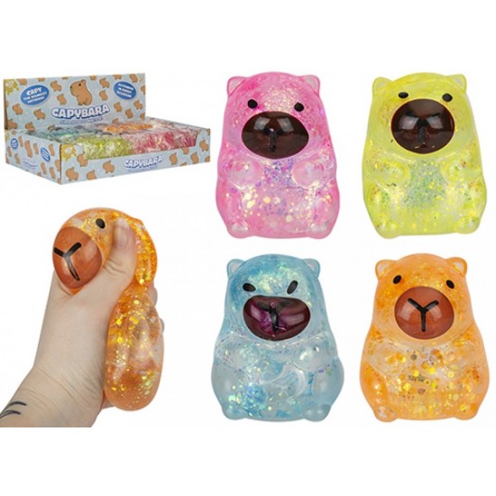 Capybara Maltose Glitter Squishy