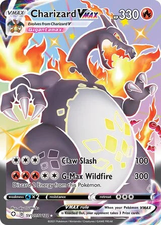 GRADED "Charizard VMAX — Shining Fates SV107/SV122 — PSA 10"