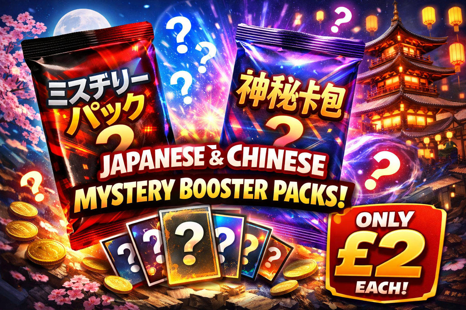 Mystery Japanese/Chinese booster pack
