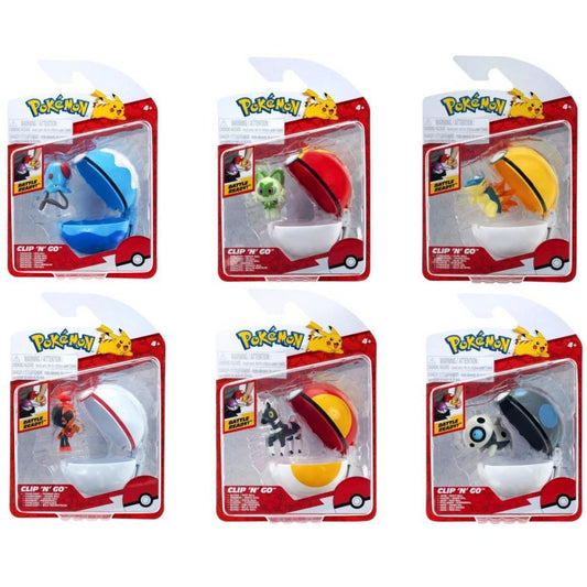 Pokemon (57AK) Clip n Go Poke Ball