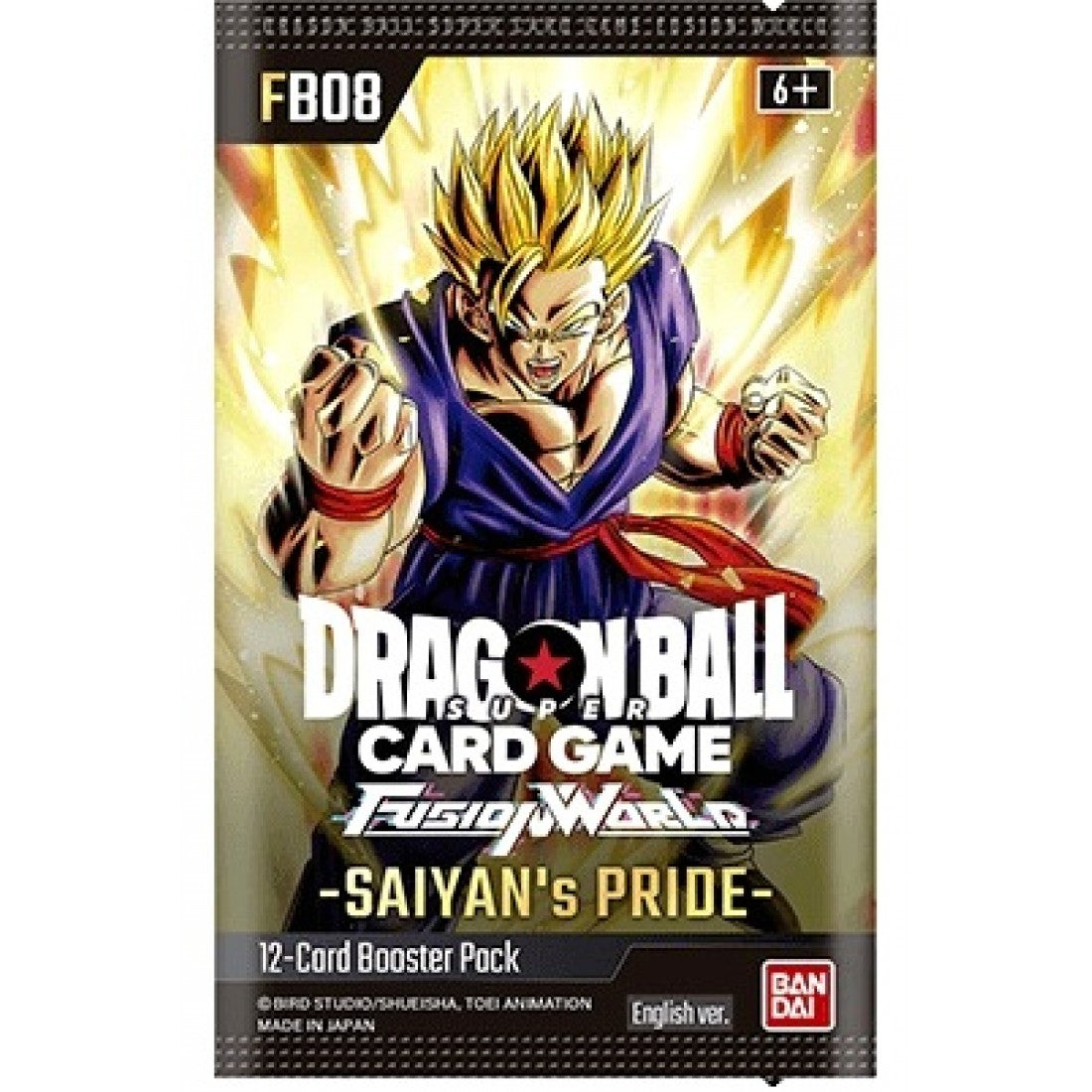 Dragon Ball Z - Fusion World: Saiyan's Pride (FB08) Booster Pack