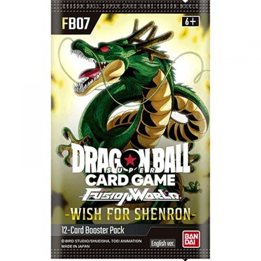 Dragon Ball Z - Fusion World: Wish for Shenron (FB07) Boosters
