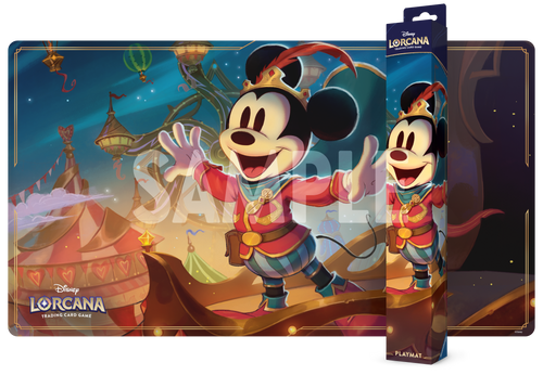 Disney Lorcana: Whispers in the Well Playmat - Mickey Mouse - Brave Little Prince