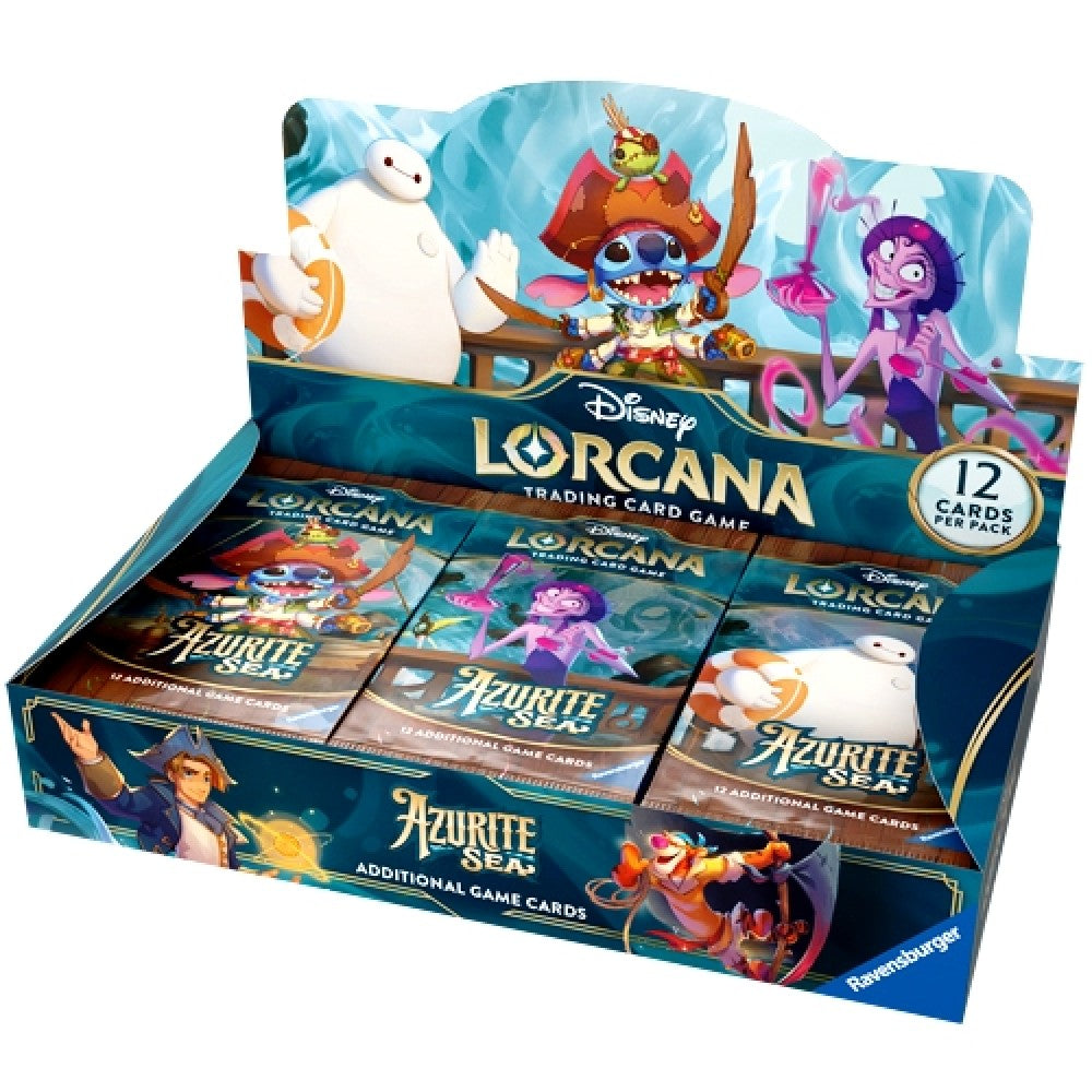 Disney Lorcana Azurite Sea Boosters (24ct)