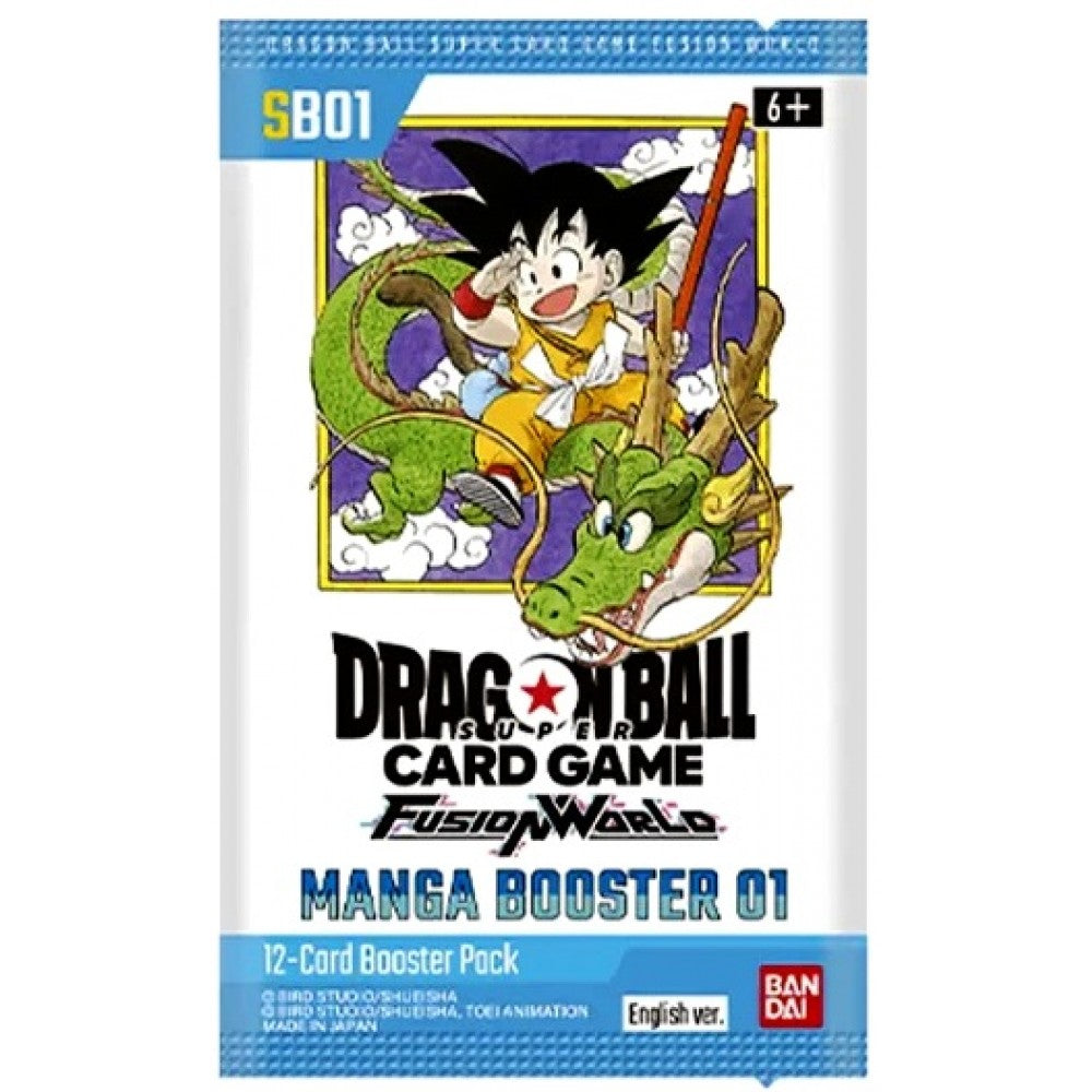 Dragon Ball Z - Fusion World: Manga Set 01 (SB01) Boosters