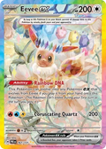 GRADED "Eevee ex — Prismatic Evolutions 167/131 — ACE 10 GEM MINT"