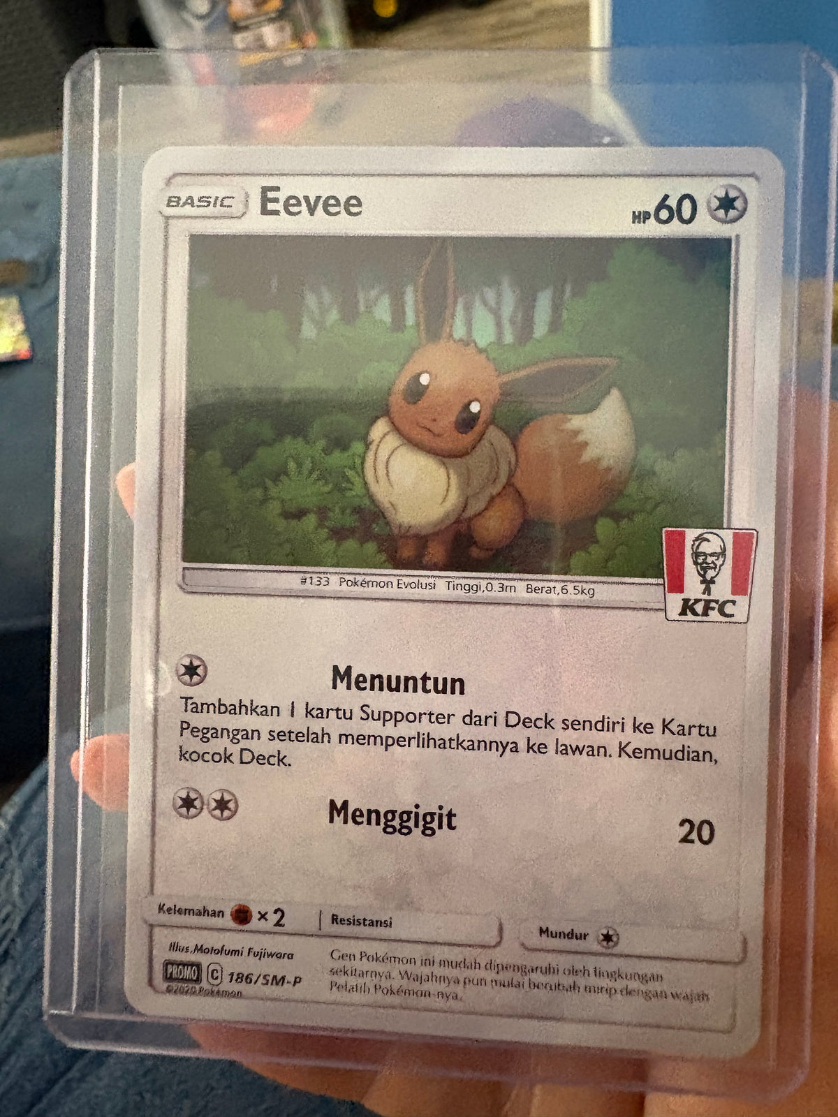 Eevee 186/SM-P KFC PROMO