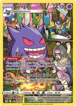 GRADED "Gengar — Lost Origin TG06/TG30 — ACE 9 MINT"
