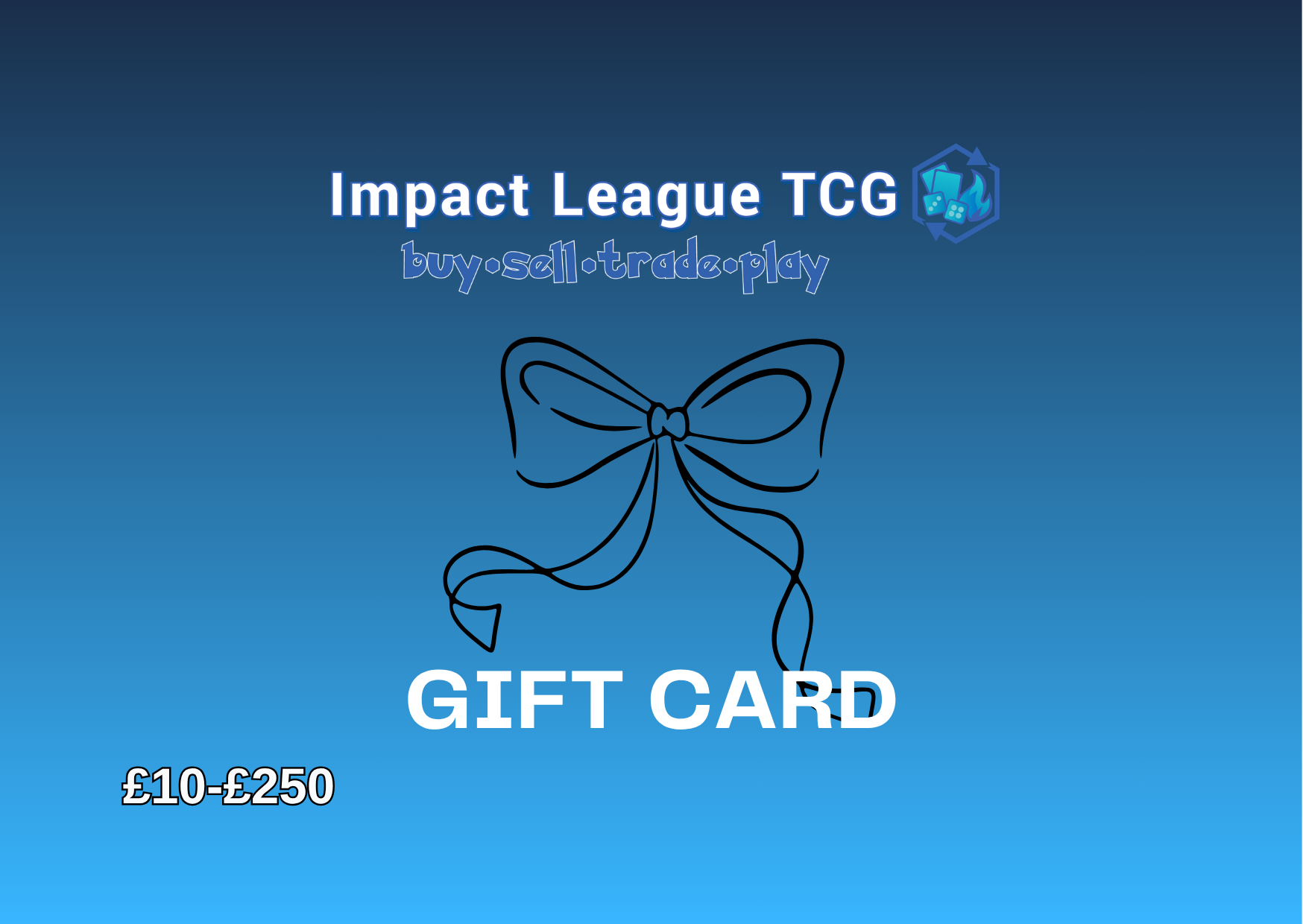 Impact League TCG Gift Card