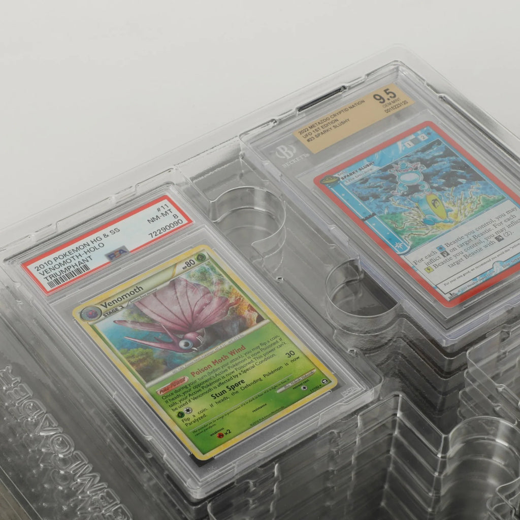 Gemloader Premium Graded Card Binder for PSA, BGS, Get Graded & other Impact League TCG Gemloader Premium Graded Card Binder for PSA, BGS, Get Graded & other Impact League TCG