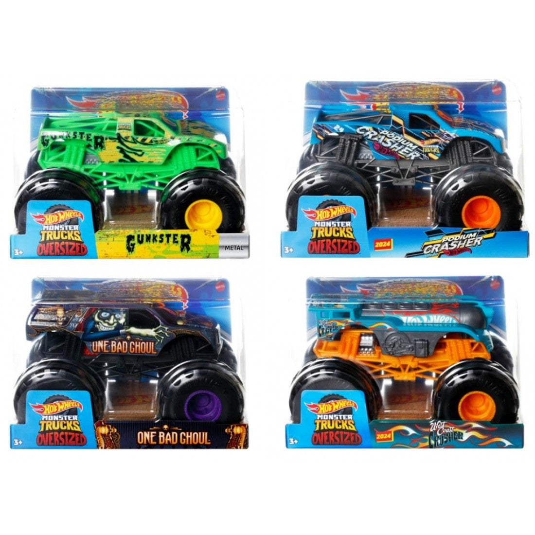 Hot Wheels Monster Trucks (FYJ83) Oversized 1:24 Scale