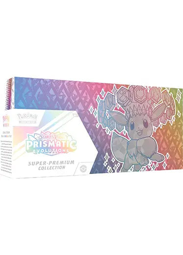 (External box damage) Prismatic Evolutions Super Premium Collection
