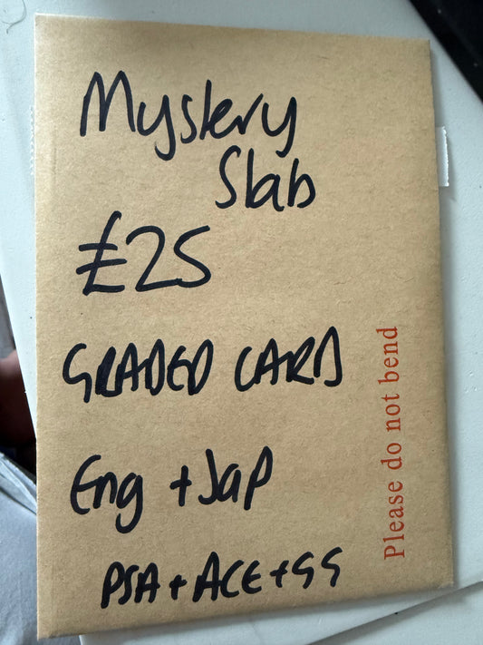 Mystery graded card