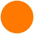 £5 Single card - ORANGE DOT