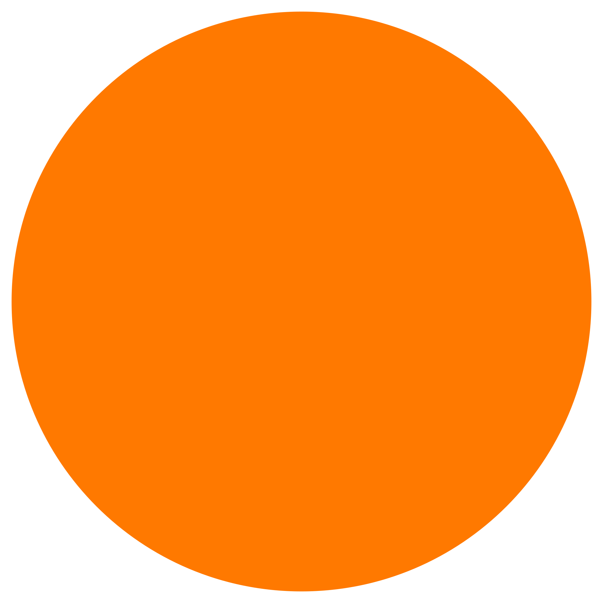 £5 Single card - ORANGE DOT