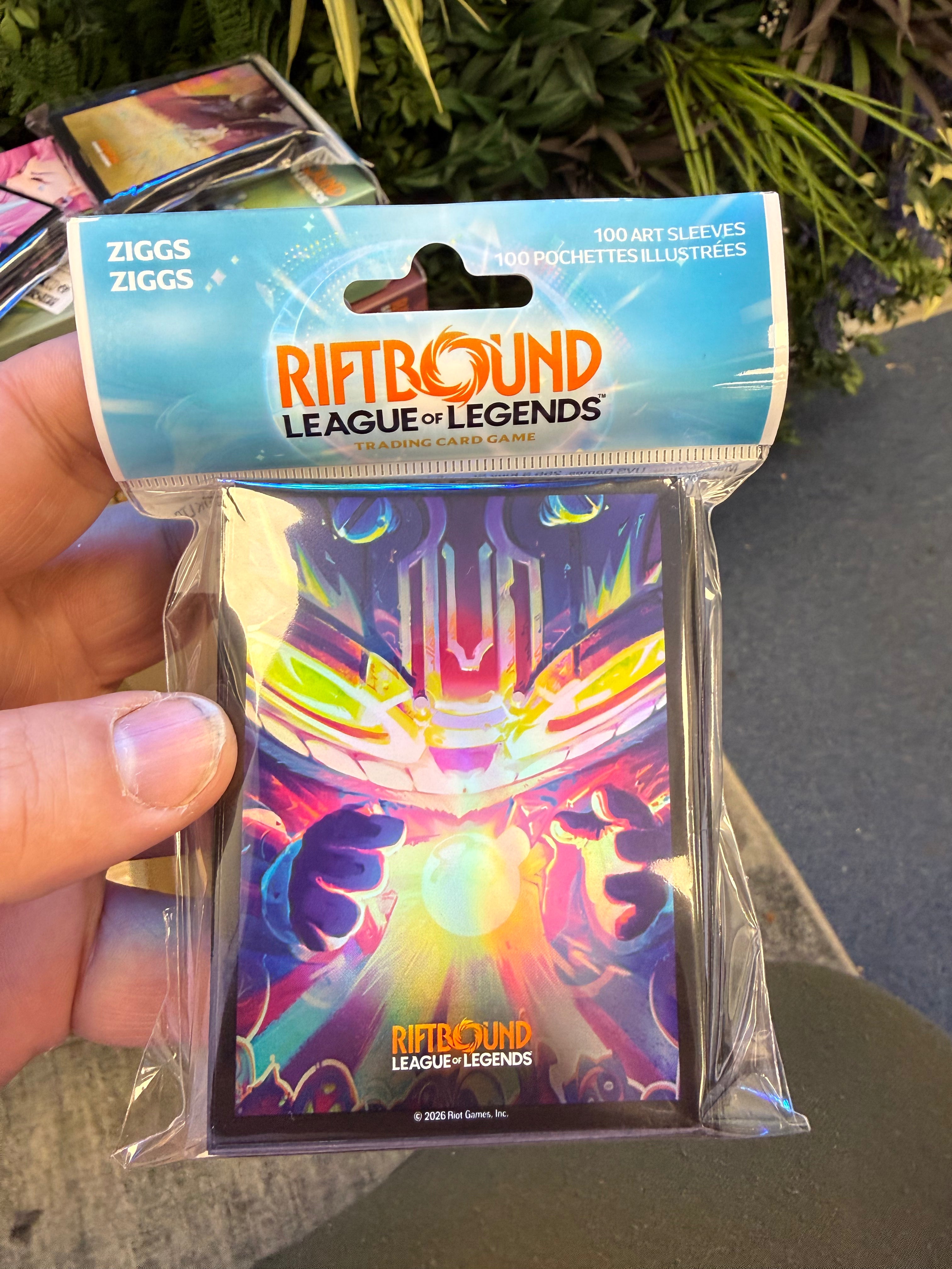 Riftbound League of Legends - Radiance Art Sleeves - Ziggs