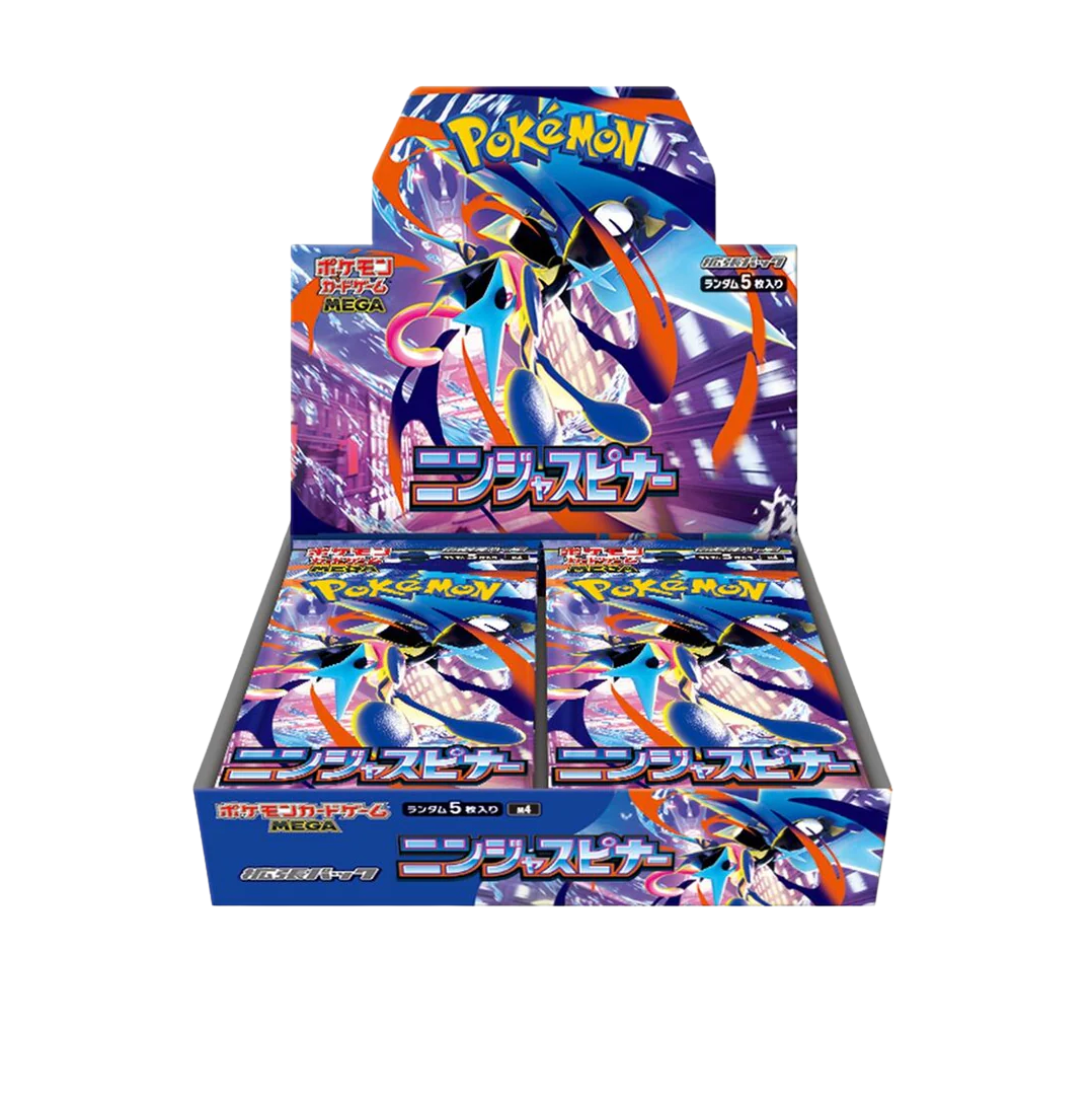 Pokemon Ninja Spinner m4 Japanese Booster Box (No Shrink)