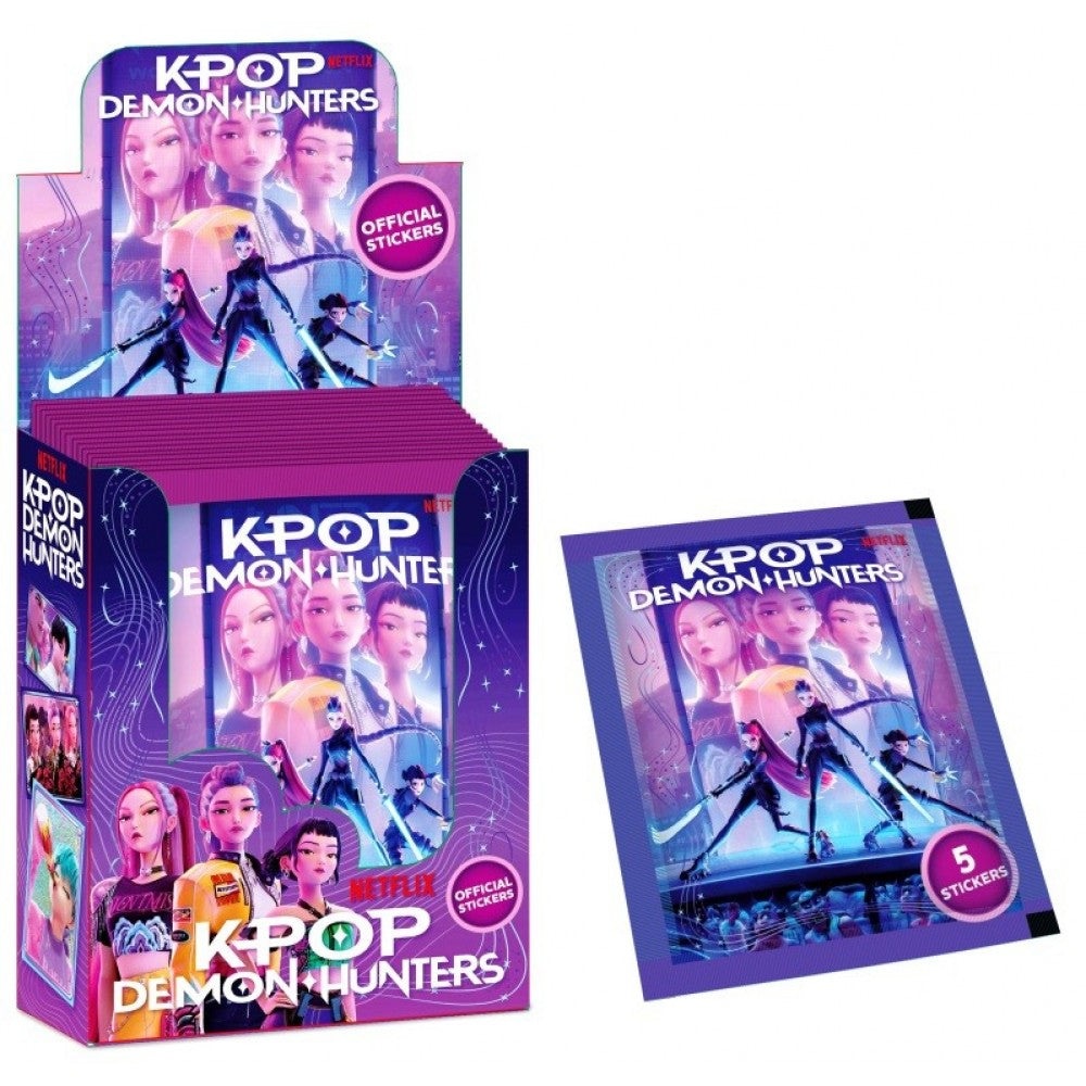 KPop Demon Hunters Official Sticker Collection - 1 Pack
