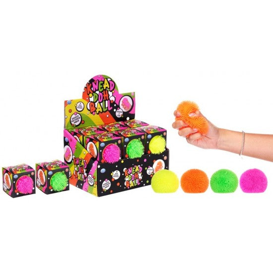 Knead Doh Ball 7cm Hairy in Box