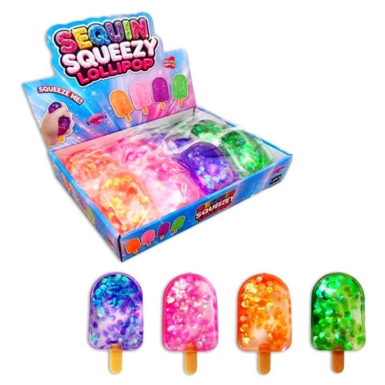 Lollipop Sequin Maltose Squishy