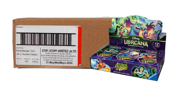 [PRE-ORDER] SEALED CASE of Disney Lorcana TCG - Set 13 Attack of the Vine