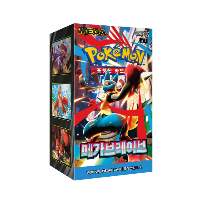 Pokemon Mega Brave m1L Korean Booster Box