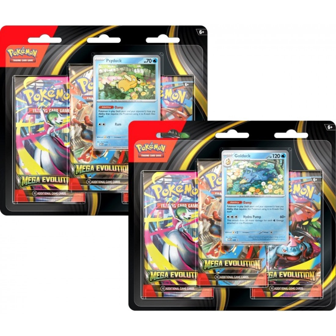 Pokemon Mega Evolution 3-Pack Blister