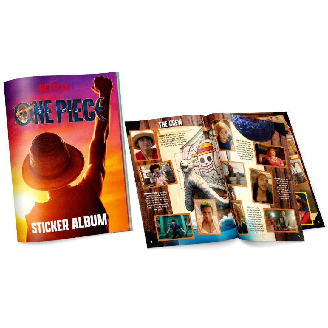 One Piece (Netflix Series) Official Sticker Collection Album