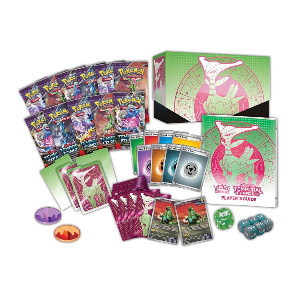 Pokémon TCG: Scarlet & Violet-Temporal Forces Pokémon Center Elite Trainer Box (Iron Leaves)
