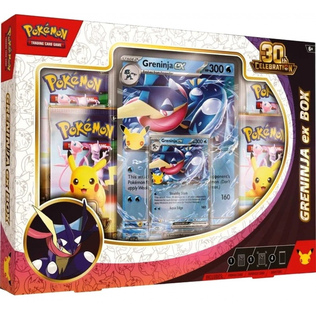 Pokemon 30th Celebration Greninja ex Box