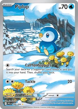 GRADED "Piplup — Phantasmal Flames 098/094 — ACE 10 GEM MINT"