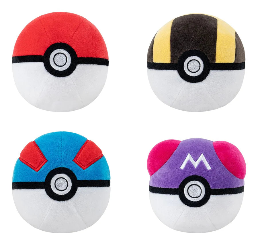 Pokemon Pokeball Plushies
