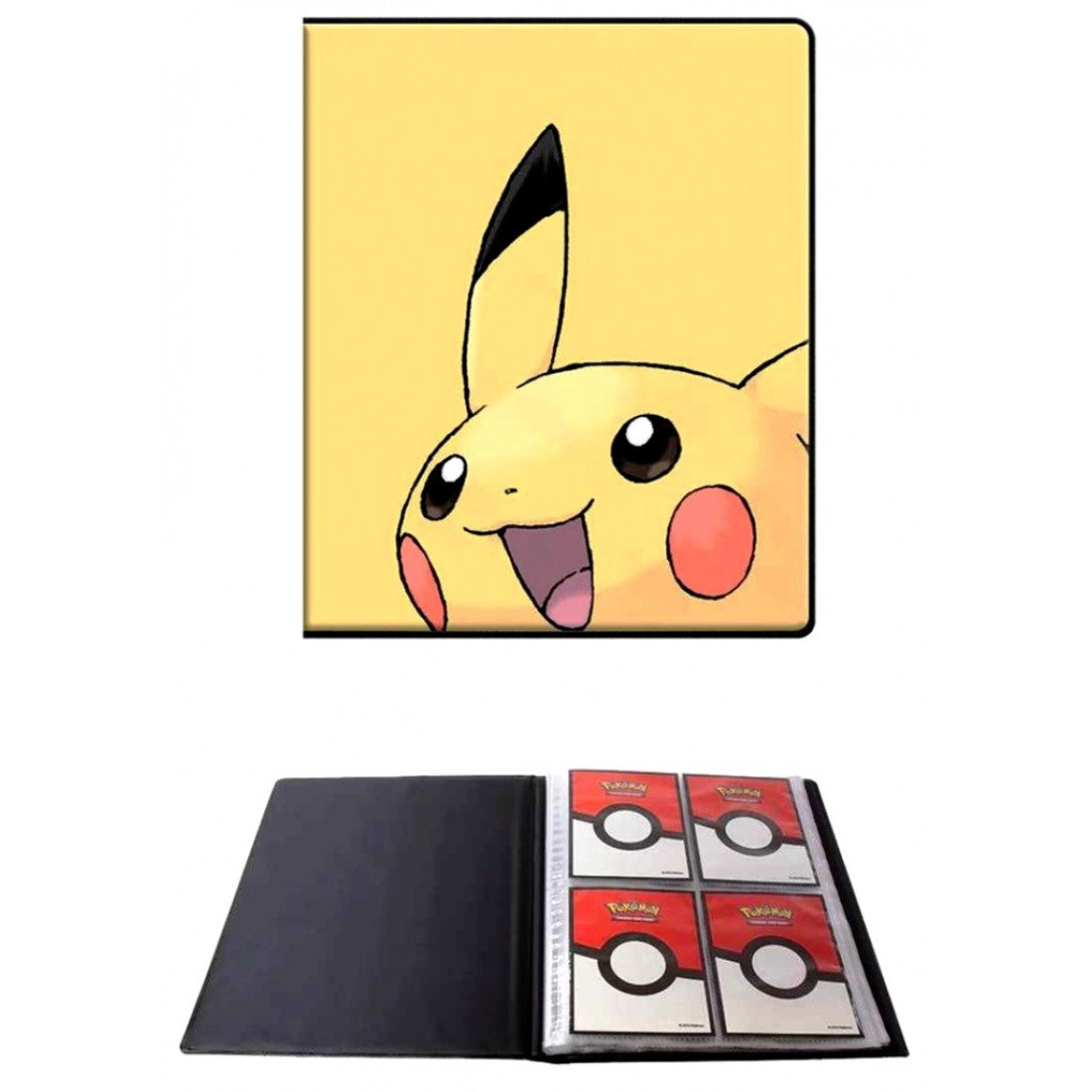 Pokemon 4-pocket Portfolio - Pikachu