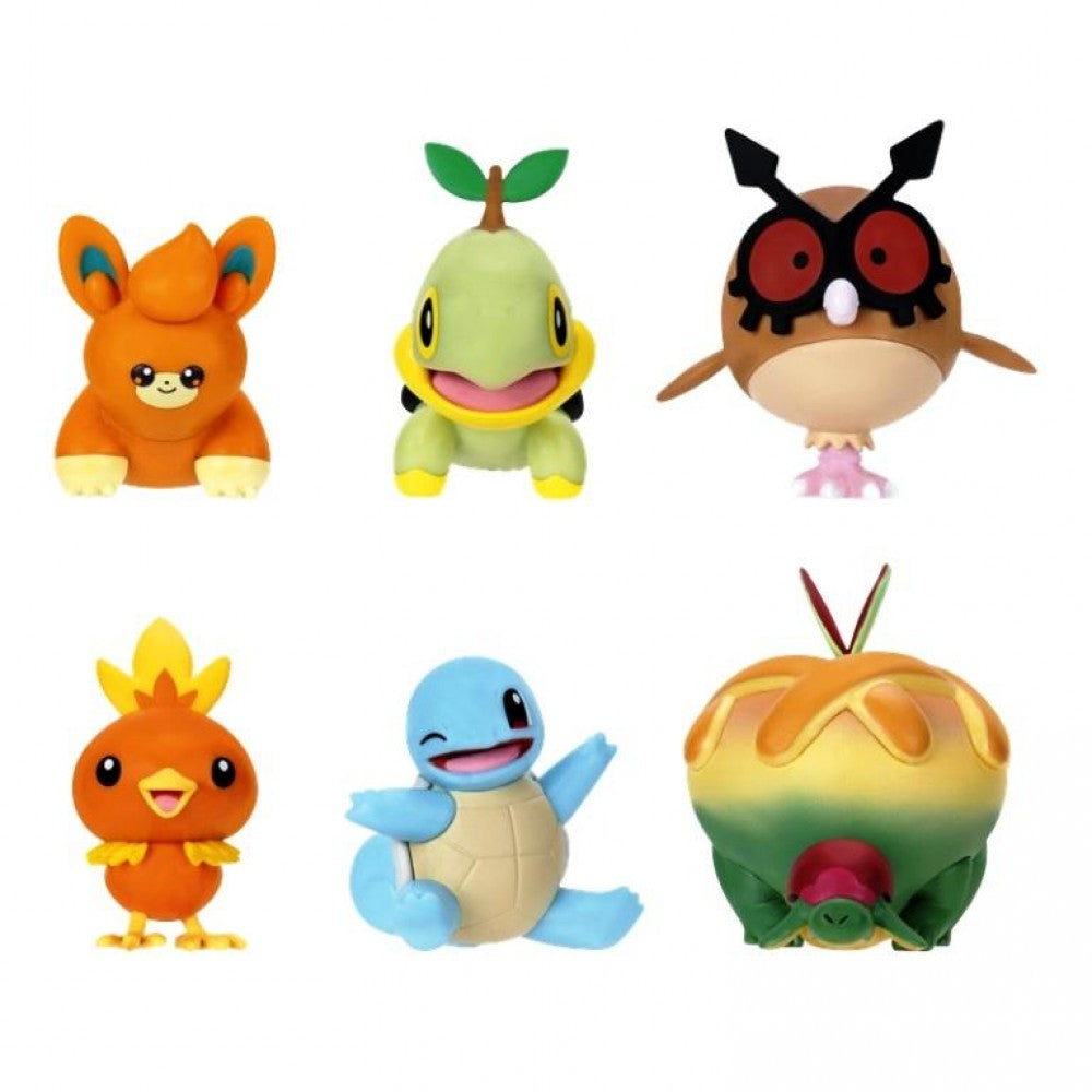 Pokemon (4098) 2" Battle Set 6-figure Multipack