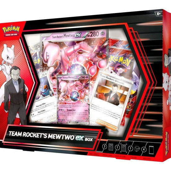 Pokemon Team Rocket's Mewtwo ex Box