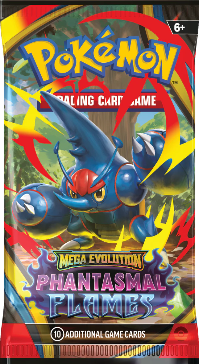 Pokemon Mega Evolution ME2 Phantasmal Flames Booster Pack (MARGIN)